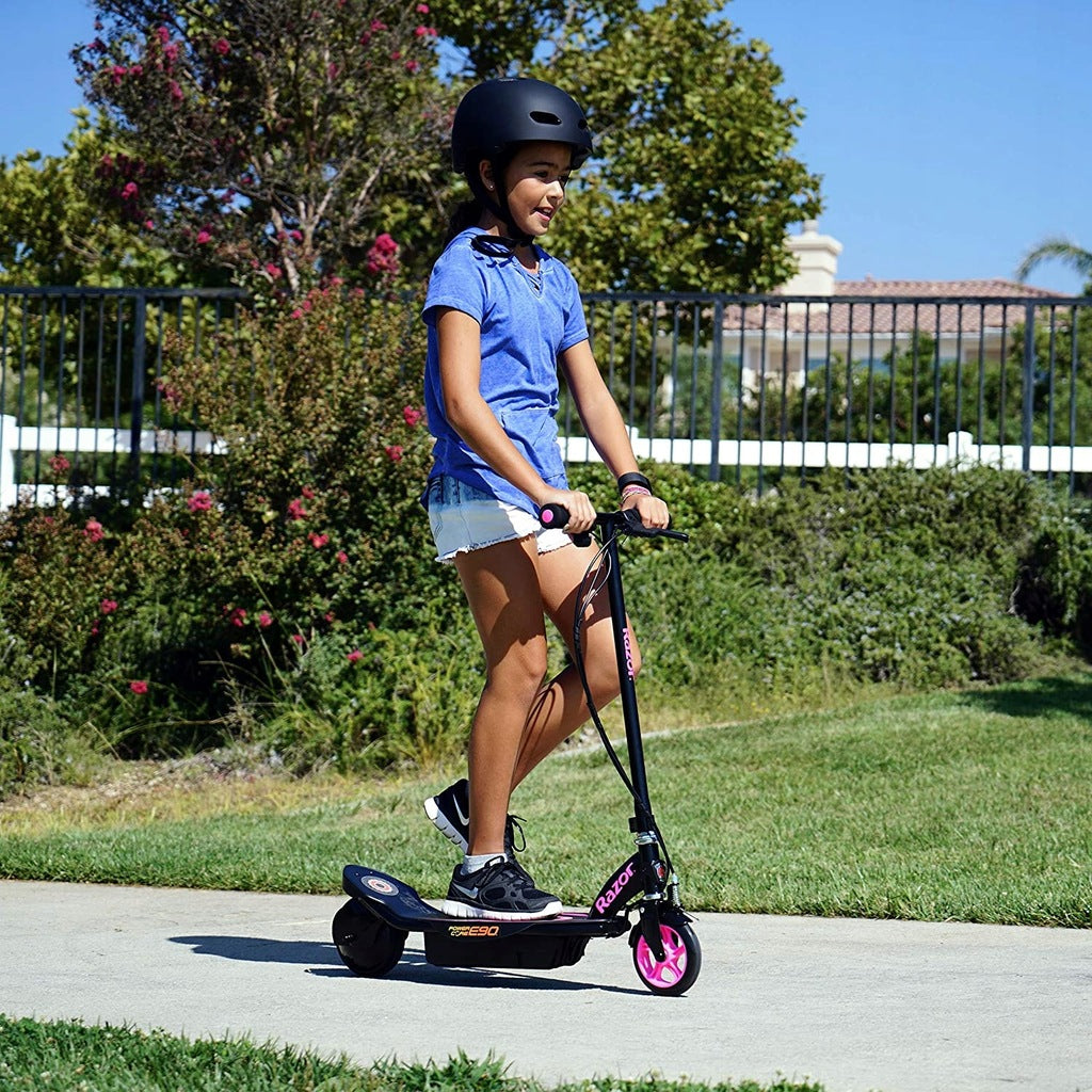 Electric scooter Razor E100 PowerCore Alu RED Engine power 100 W