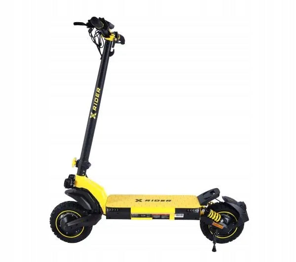 Electric scooter XRIDER F10 Pro 2x1400W 85km 10'' NFC App Yellow Manufacturer code F10Pro