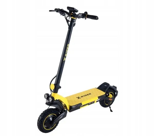 Electric scooter XRIDER F10 Pro 2x1400W 85km 10'' NFC App Yellow