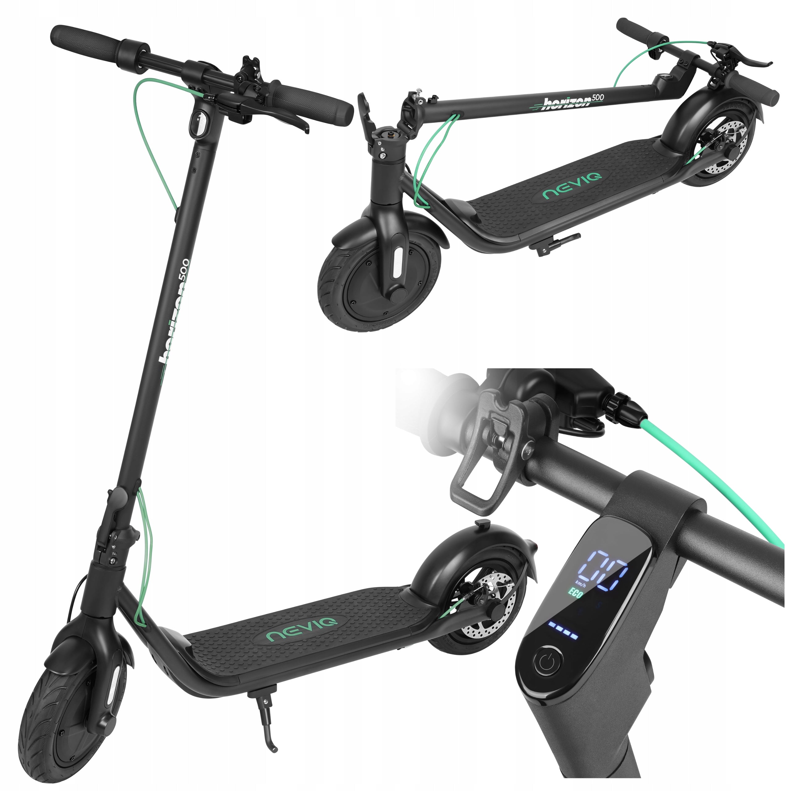 Electric scooter for adults foldable NEVIQ 500W Large RANGE 38km