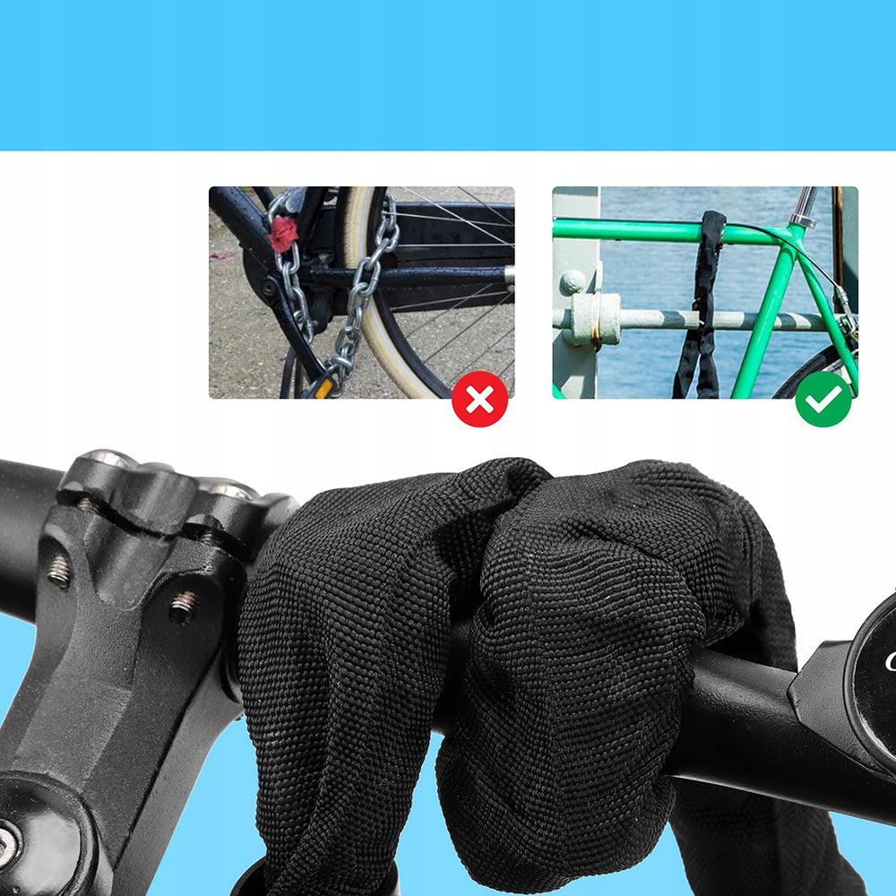Electric scooter handcuff clasp for bicycles and scooters Model 89CMKXS