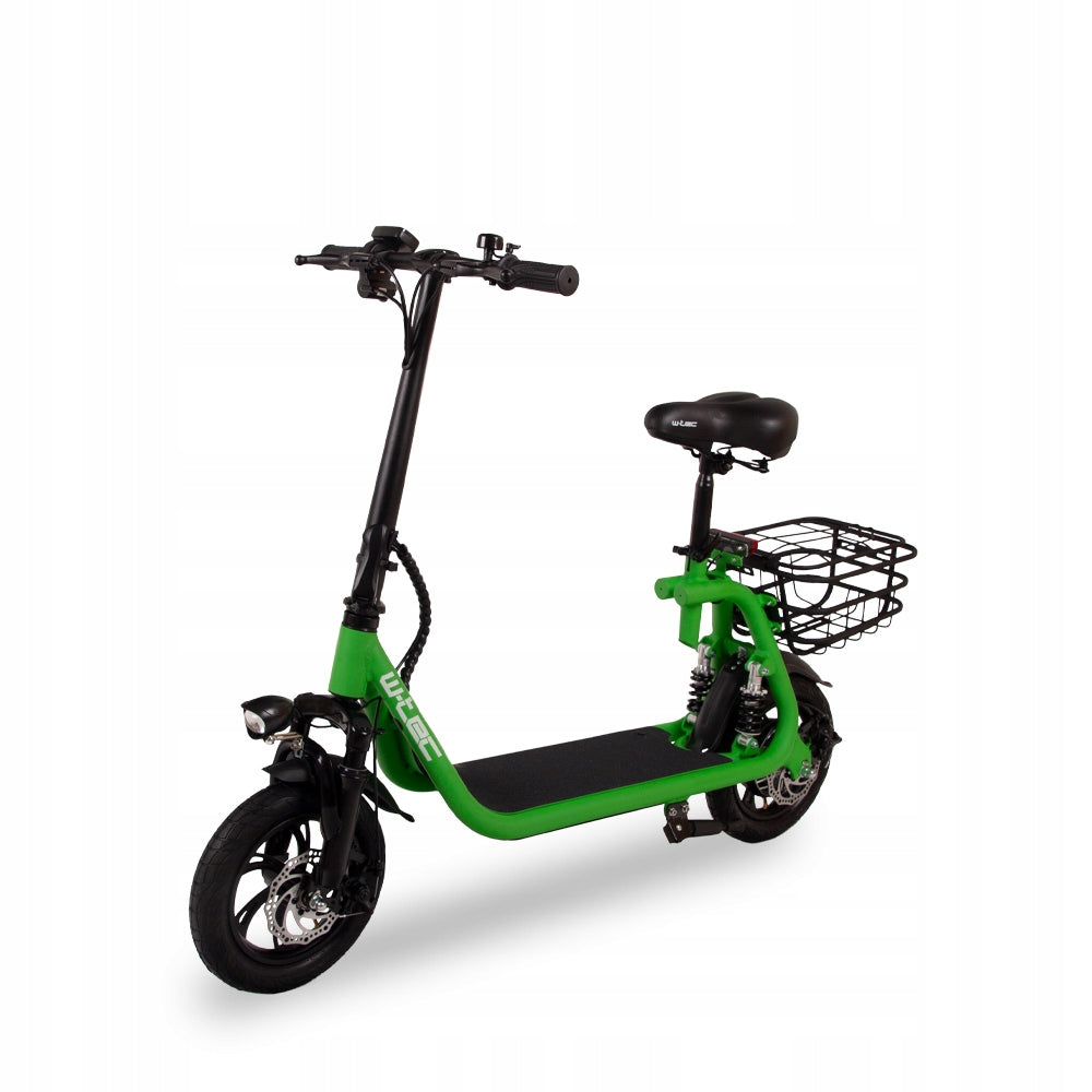Electric scooter with saddle W-TEC Billar II 500W 12" Green Color black