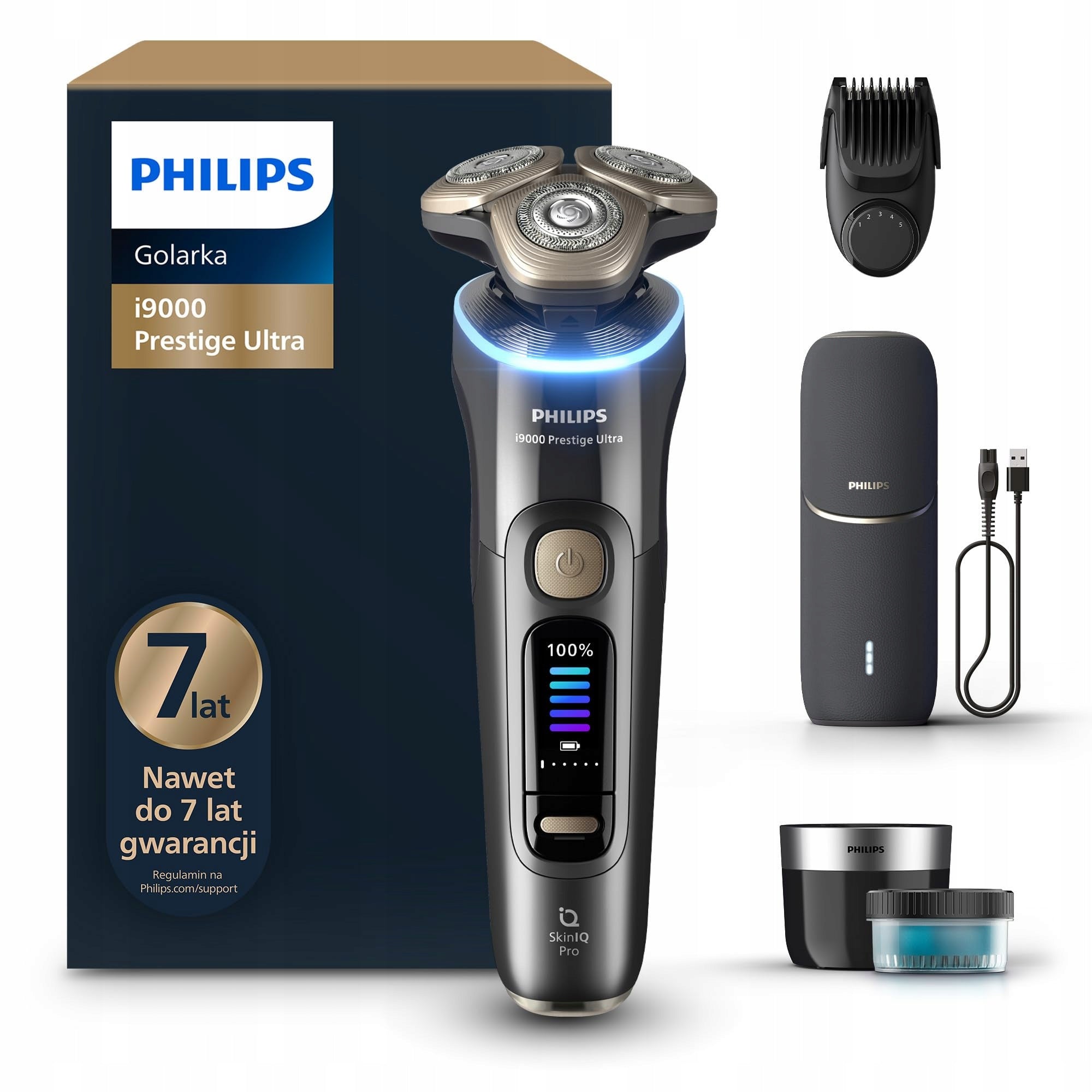 Electric shaver Philips Shaver i9000 Prestige XP9402/46 black Brand Philips