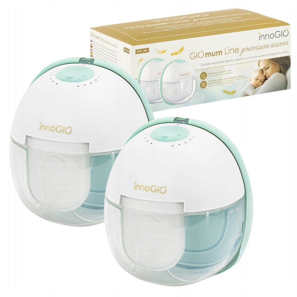 Electric shell breast pump GIOmum Line premium warm GIO-361double