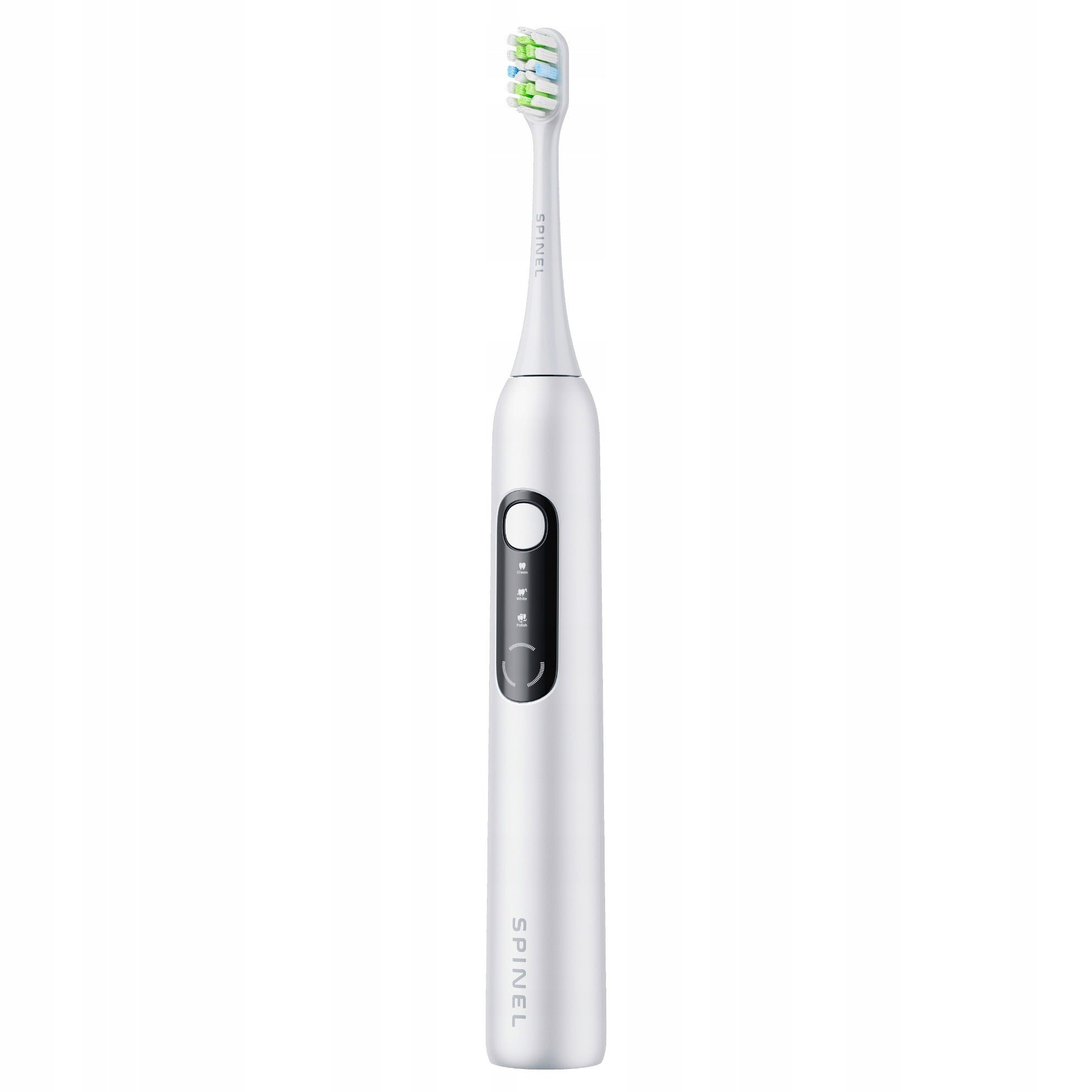 Electric sonic toothbrush Spinel Care SmileOn white 3 modes + case Manufacturer code SmileON zestaw z etui