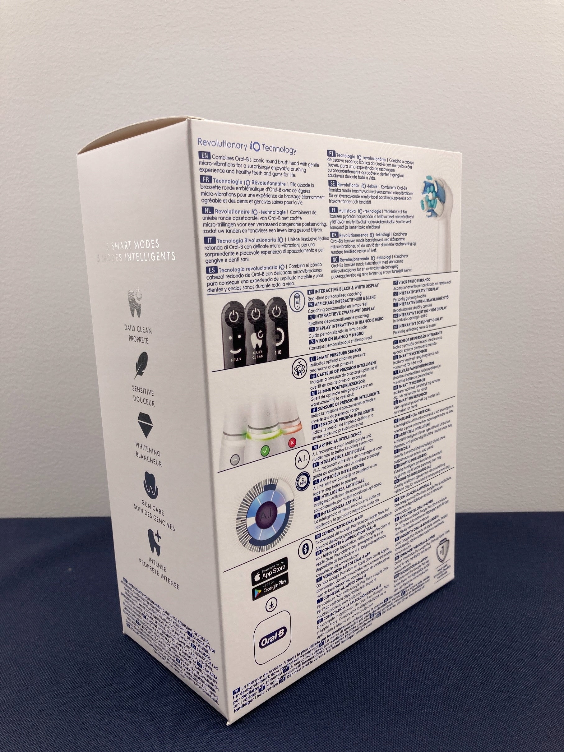 Electric toothbrush Oral-B iO Series 6 White Original 2x tip Brand Oral-B