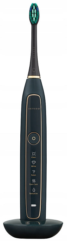 Electric toothbrush SEYSSO GOLD Forest Green for teeth Manufacturer code SG.ST.010.FRG.1
