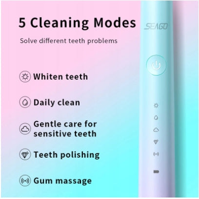 Electric toothbrush Seago S2 SEA-S2-3H-RNBW Manufacturer code SEAZK208