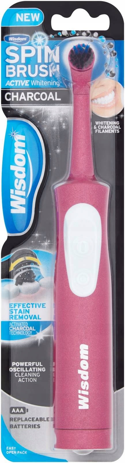 Electric toothbrush Wisdom Active Carbon PINK