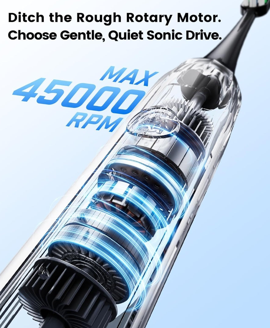 Electric toothbrush, adult toothbrushes 5 modes 8 heads Manufacturer code 346836