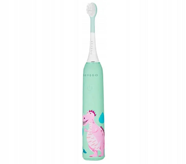 Electric toothbrush for children SEYSSO Dinosaur 2 tips