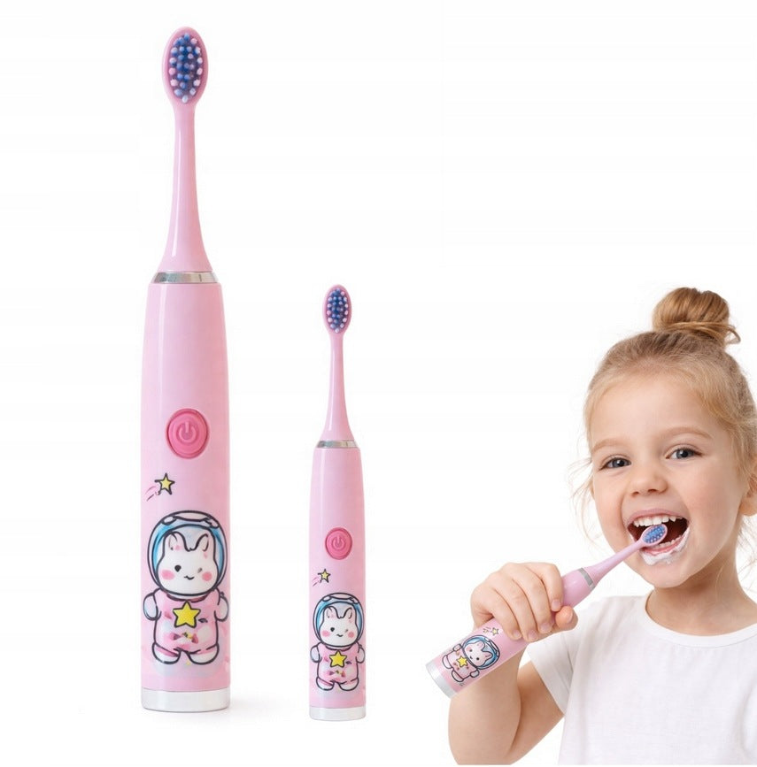Electric toothbrush for children for the youngest PINK