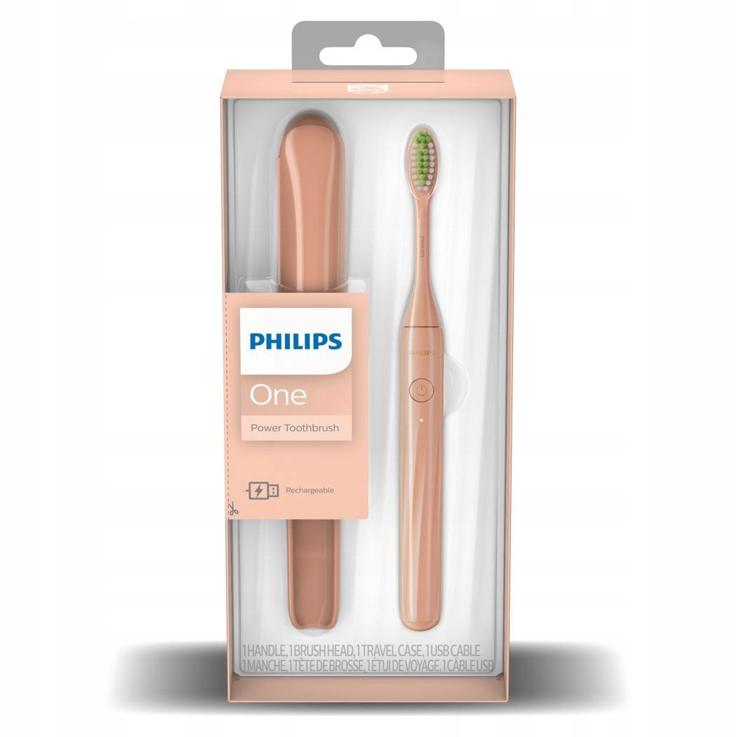 Electric toothbrush with travel case Philips One HY1200/25 Packaging status original