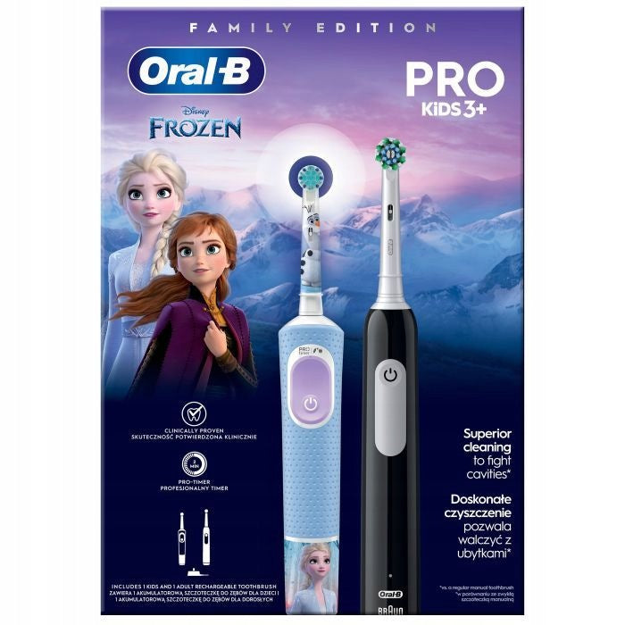 Electric toothbrushes Oral-B, family edition, double pack