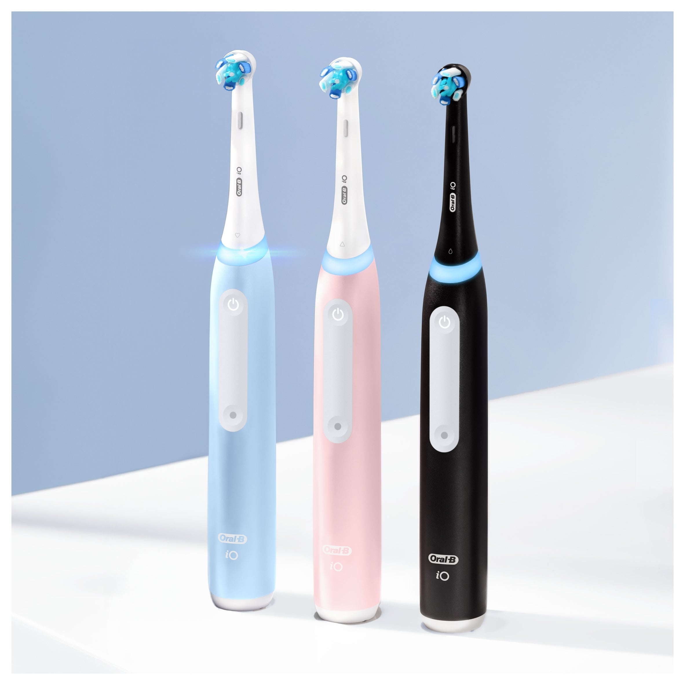 Electric toothbrushes Oral-B iO 3 two-pack black and pink Kind toothbrush