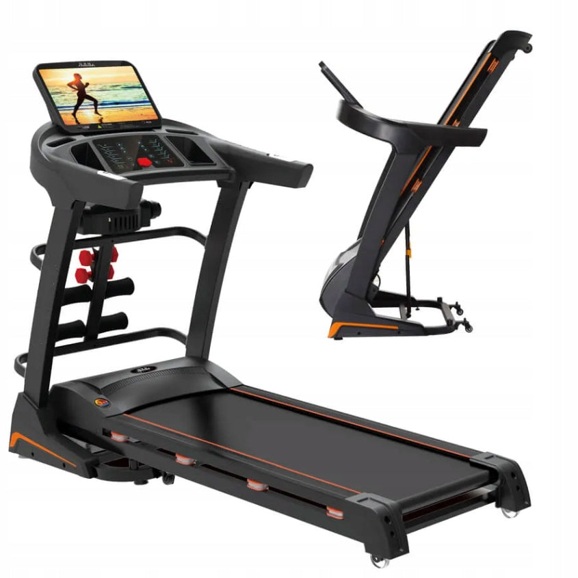 Electric treadmill 20km/h _140 kg Angle auto15% width belt 48 cm