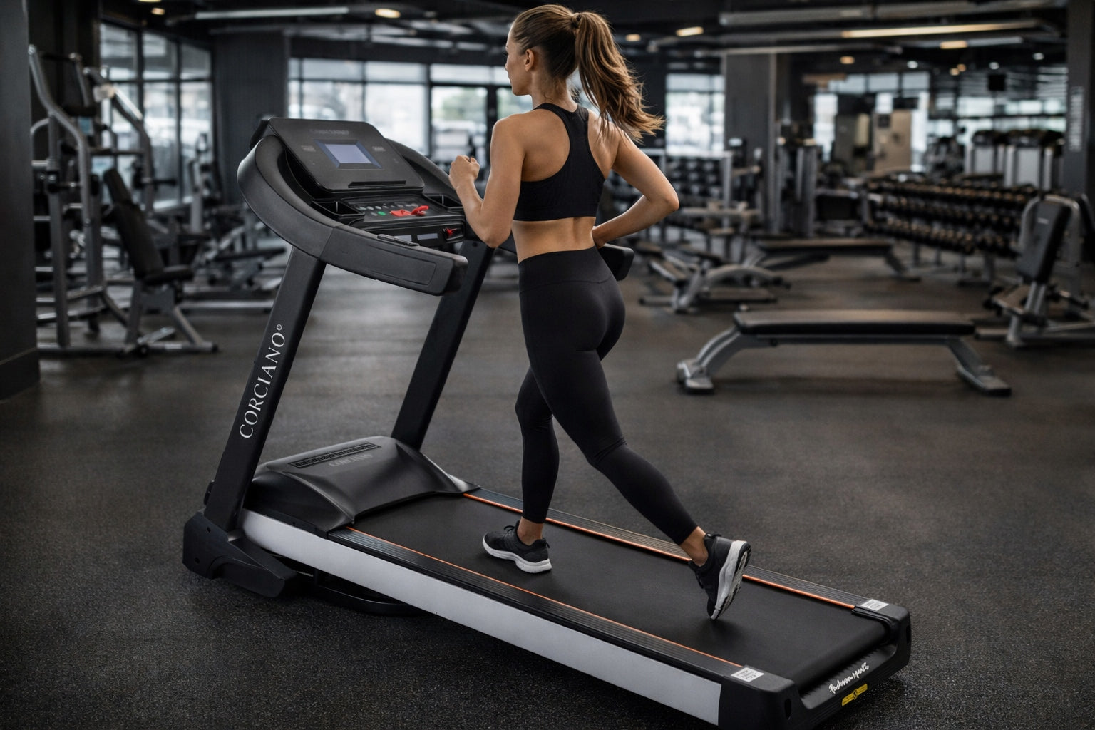 Electric treadmill CORCIANO FORZA folding max 180kg Model Forza