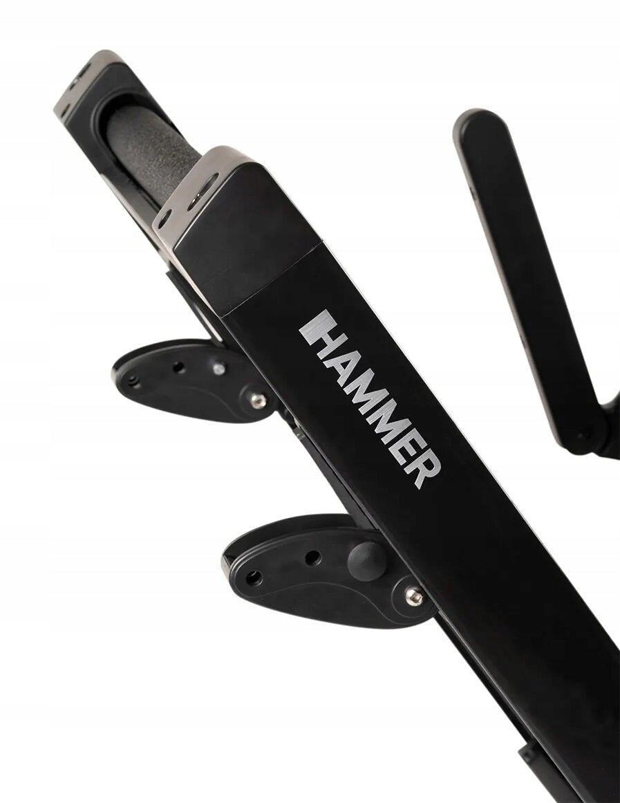 Electric treadmill HAMMER FlyRun 2.0 3309.71W 20km/h Additional features foldable display transport wheels touch sensors place for mobile phone/tablet safety key tilt angle adjustment training programs