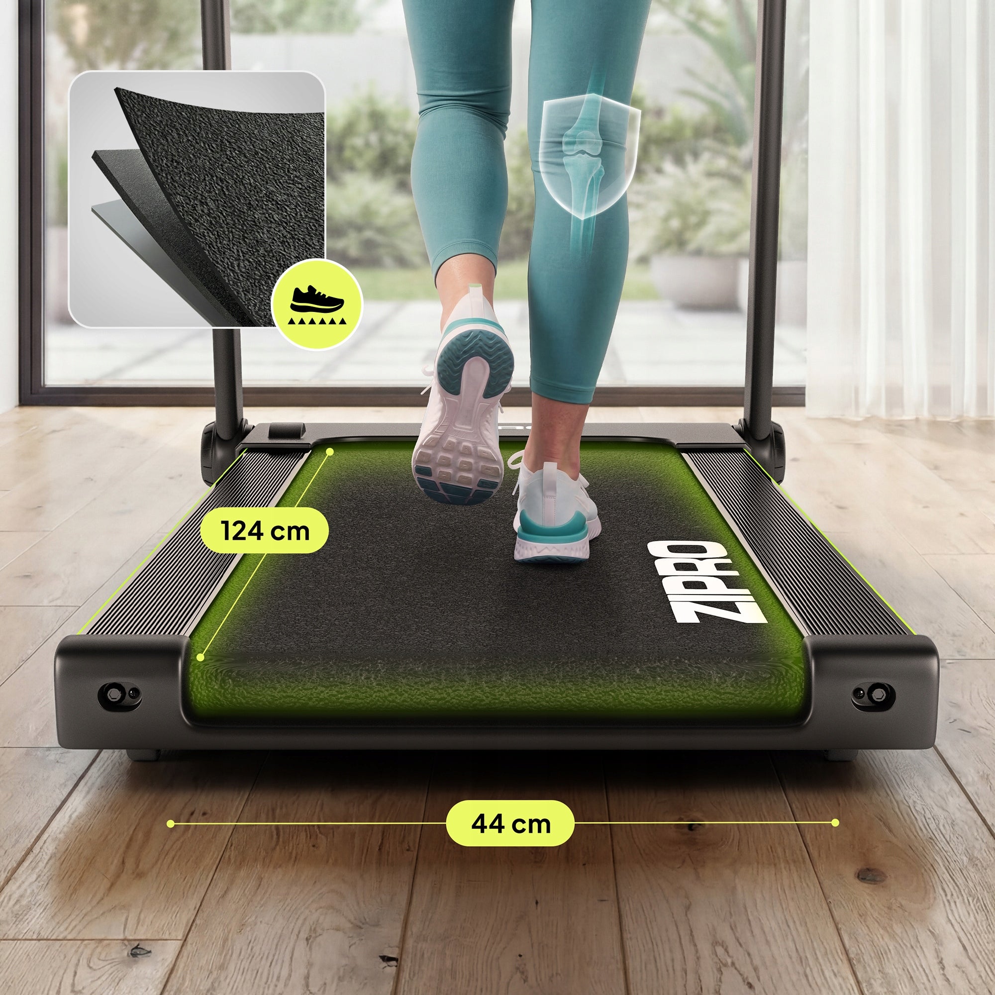 Electric treadmill Home Folding Training Zipro Jogger up to 120 kg Brand Zipro