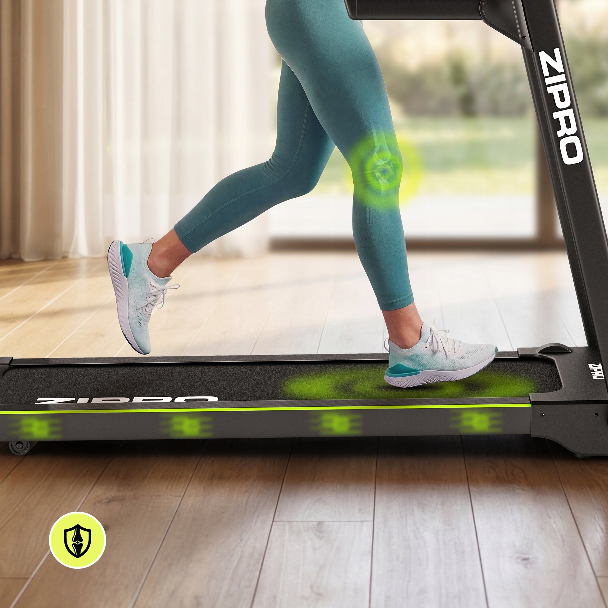 Electric treadmill Home Folding Training Zipro Jogger up to 120 kg Model Jogger