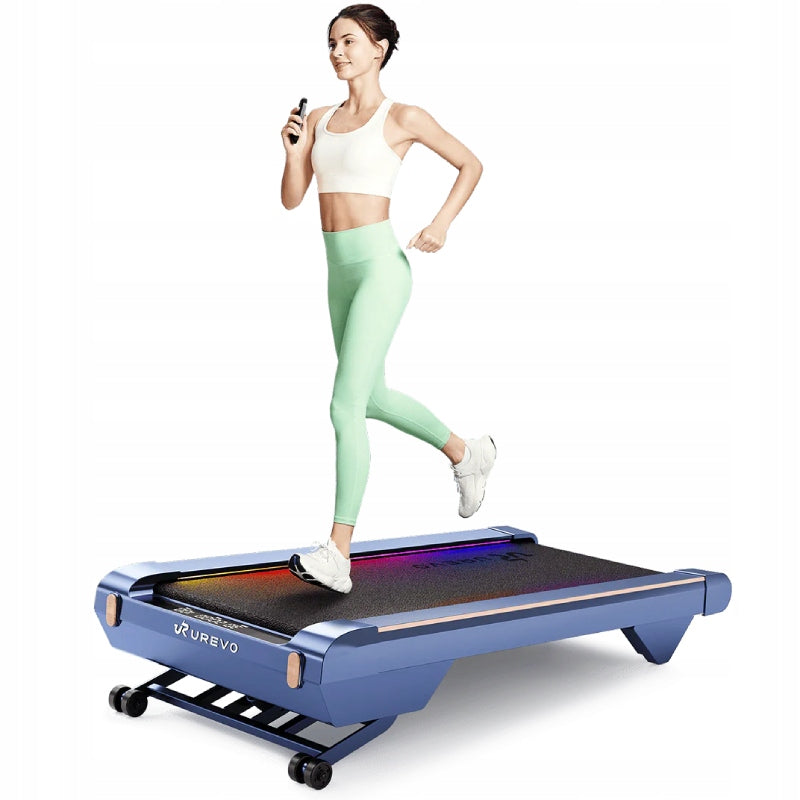 Electric treadmill UREVO CyberPad Blue - Blue Packaging status original