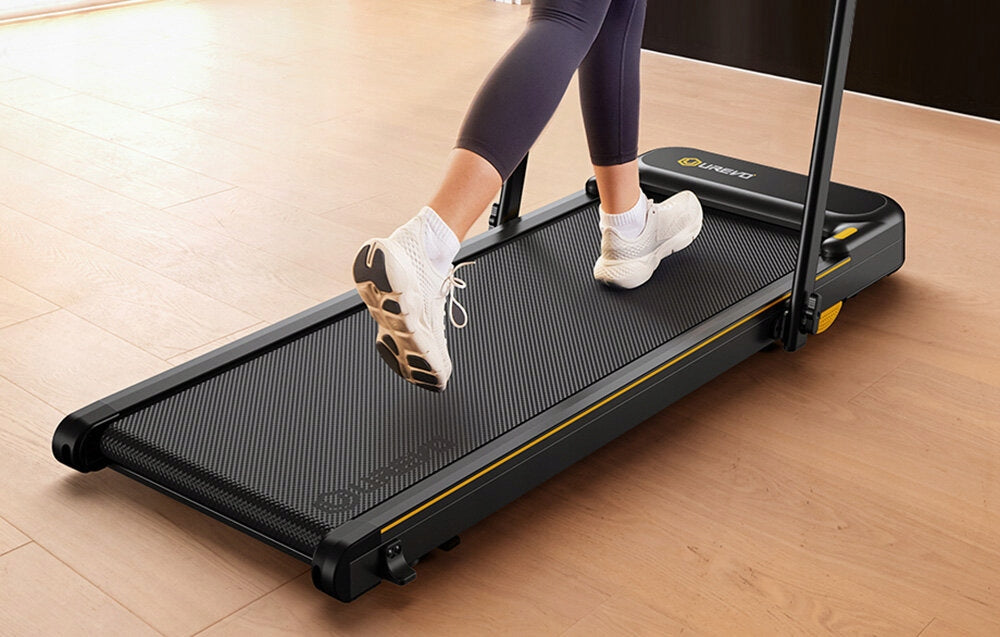 Electric treadmill UREVO Strol 2E Smart 2in1 550W 10km/h Additional features Bluetooth transport wheels mobile device compatibility