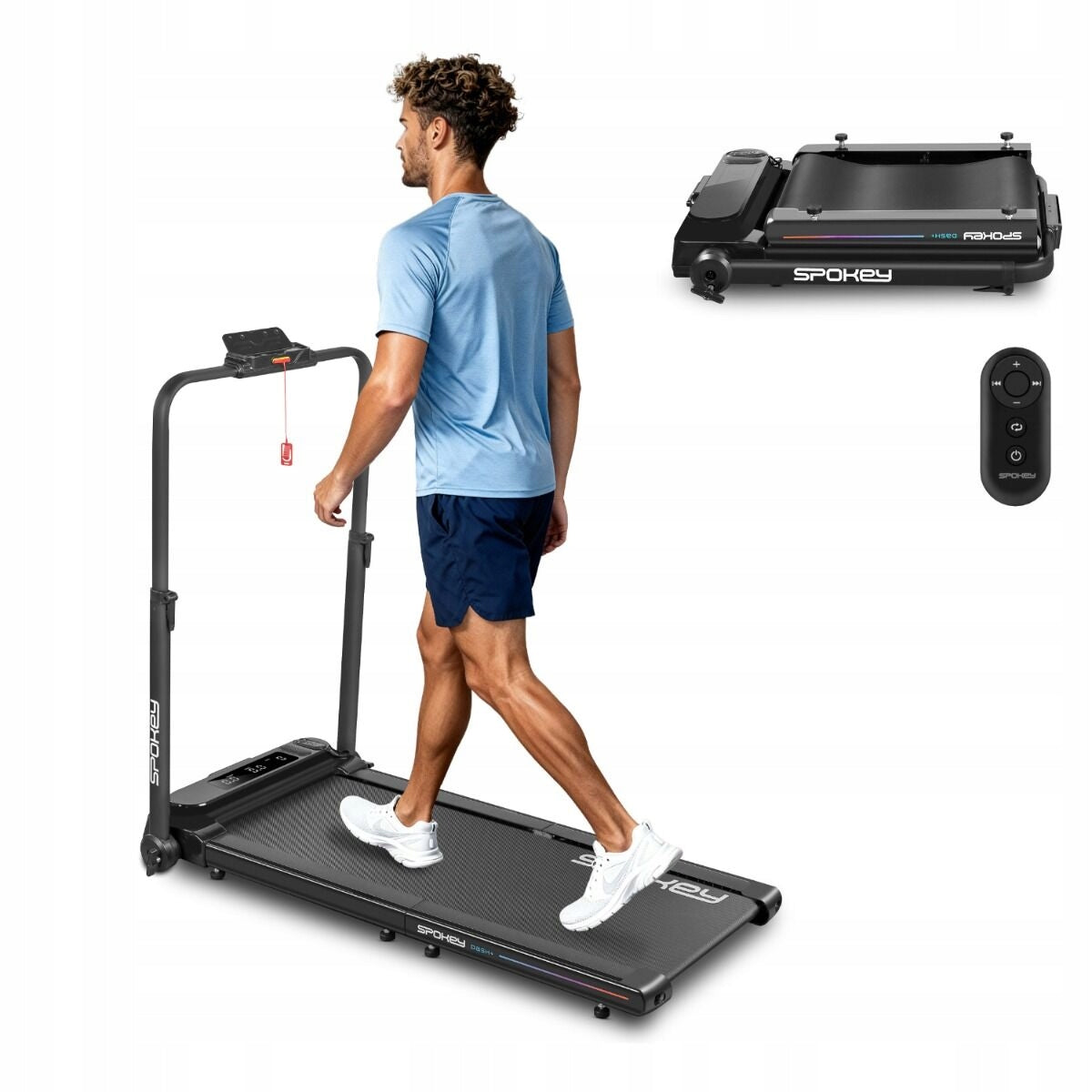 Electric treadmill WALKING PAD folding 6km/h + PILOT max110kg SpokeyDASH+
