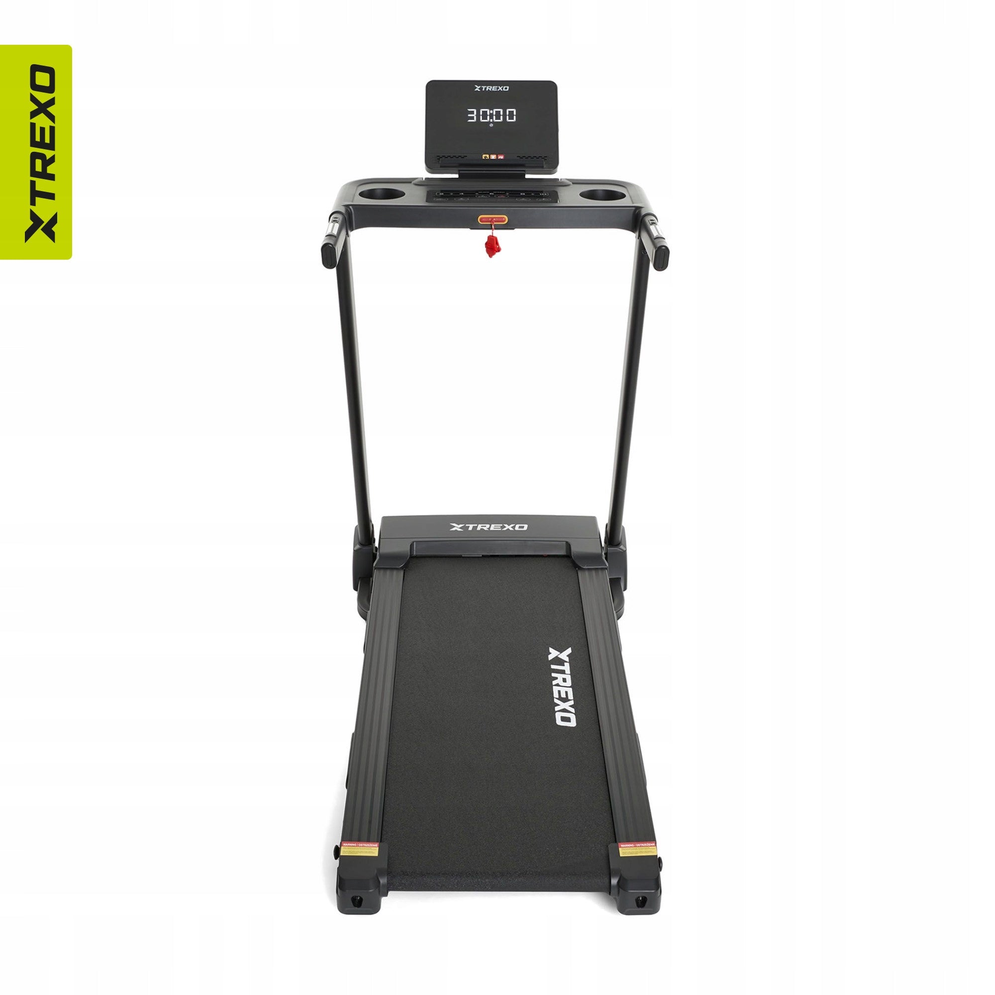 Electric treadmill XTREXO TXO-W325 Folding Tilt Adjustment 12 km/h Additional features transport wheels place for water bottle foldable training programs tilt angle adjustment touch sensors display
