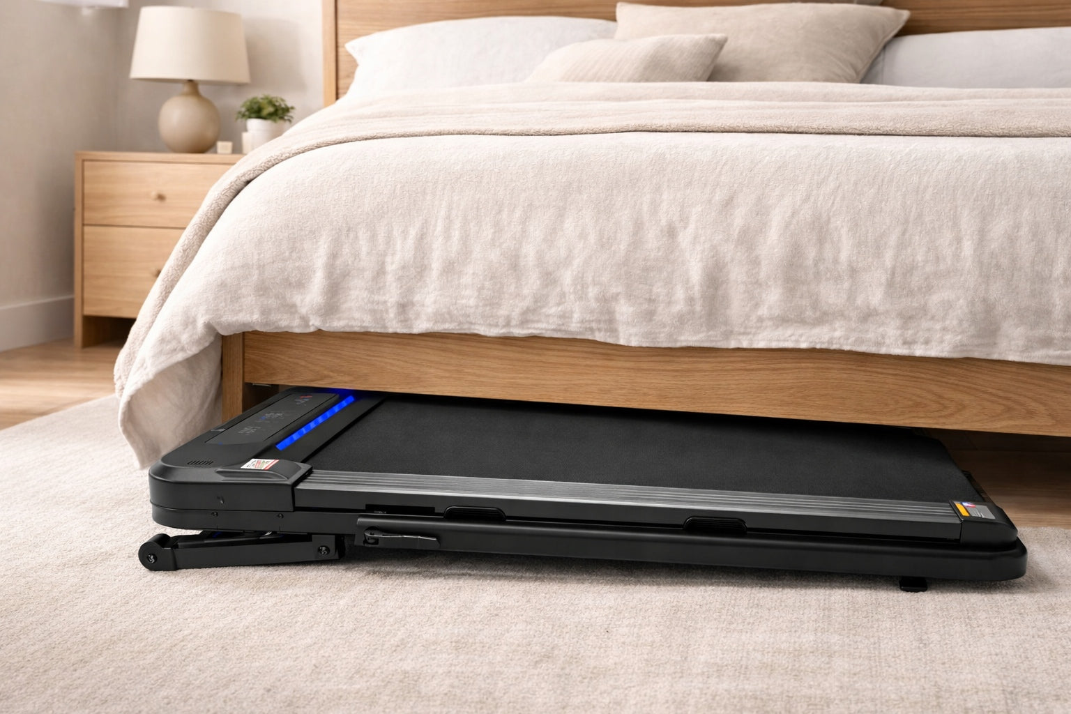 Electric treadmill folding 120kg automatic angle of inclination EvoRun 2026 Maximum user weight 120 kg