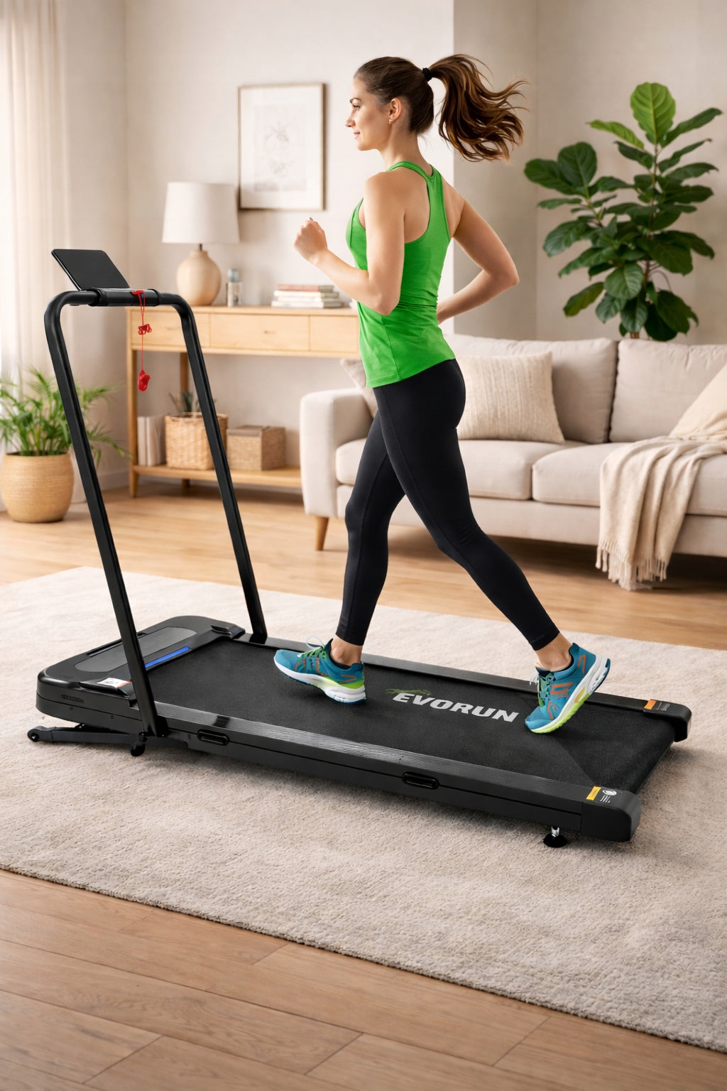 Electric treadmill folding 120kg automatic angle of inclination EvoRun 2026 Packaging status original