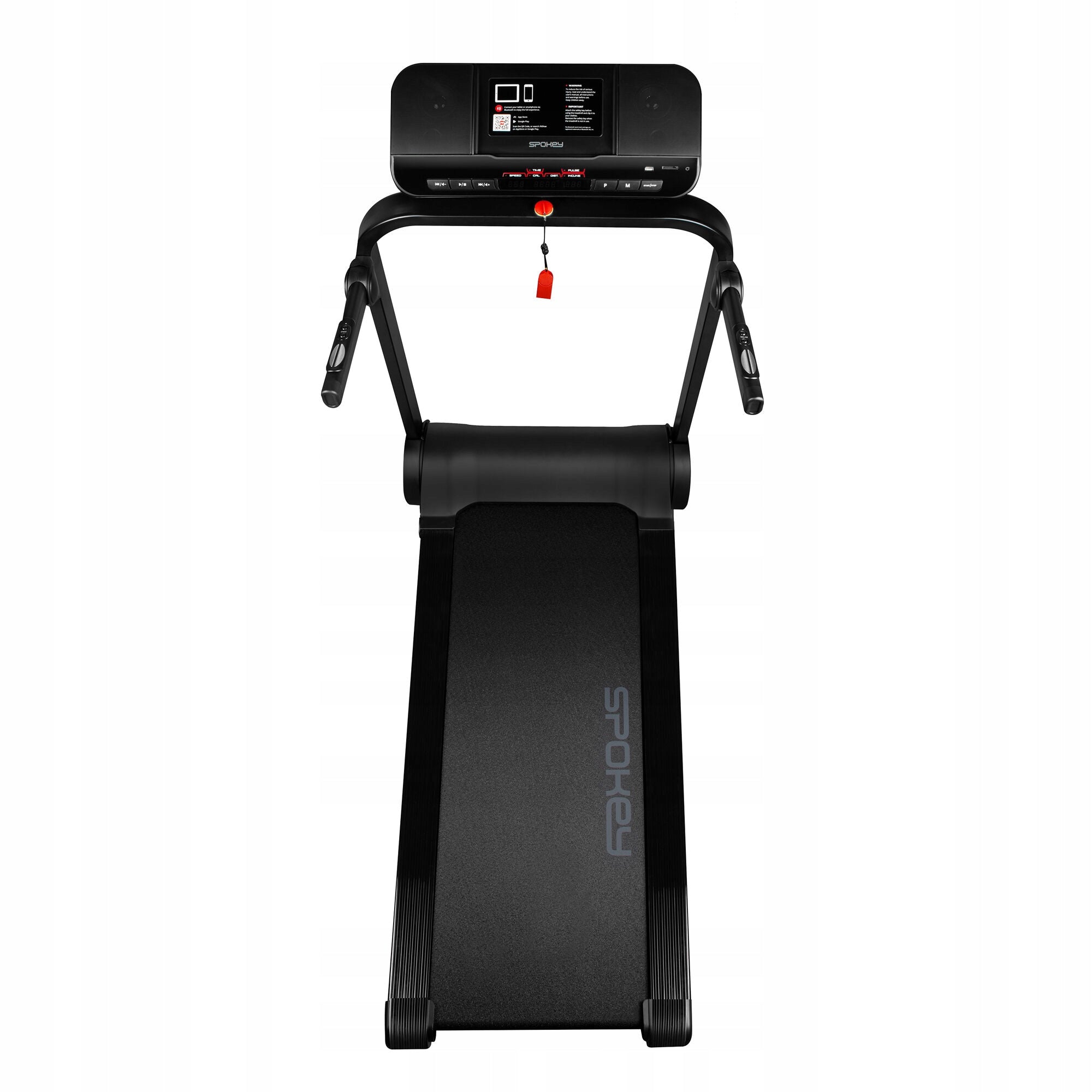 Electric treadmill folding 18km/h 12levels adjustable LED max 120kg ELAND Brand Spokey
