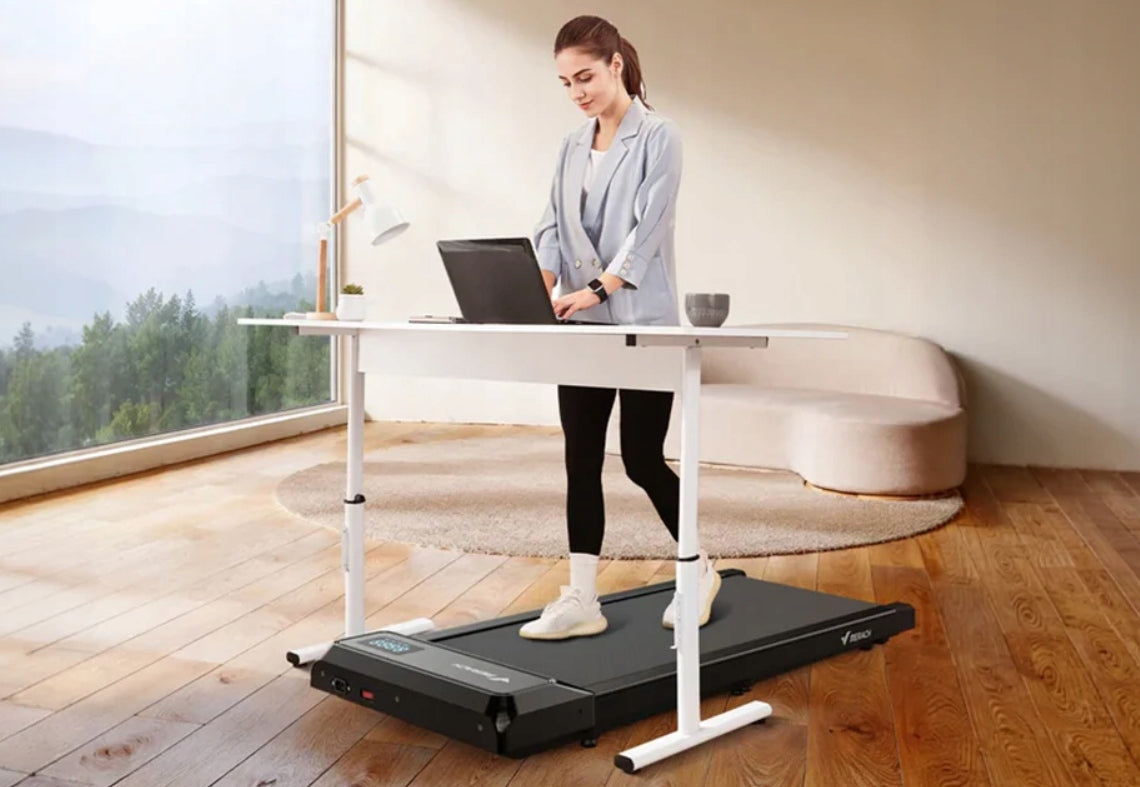 Electric treadmill for home work under desk Merach display remote control app Model other