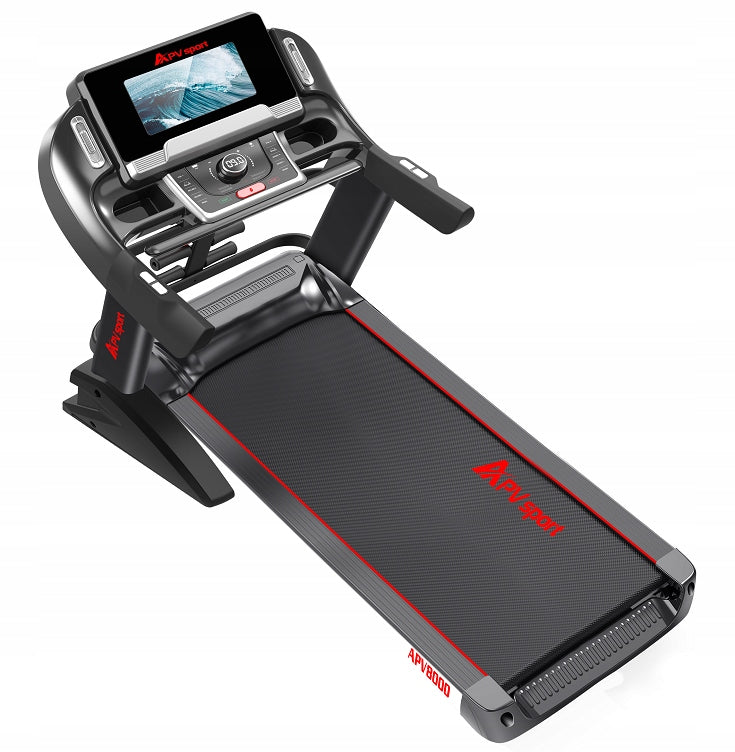 Electric treadmill, power 10HP, load180kg, v-max 25km/h, touch screen Brand no brand