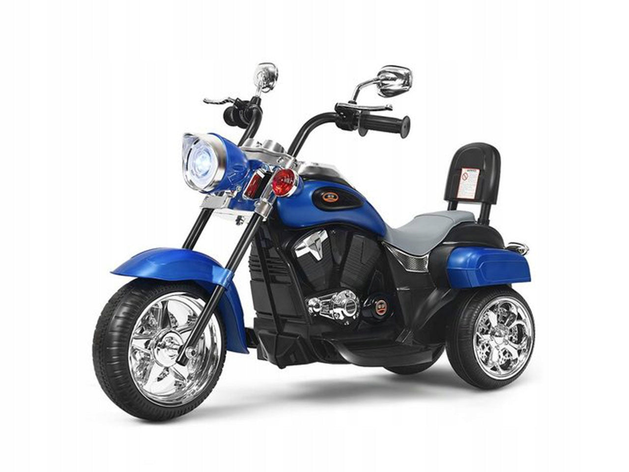 Electric tricycle children's motorcycle Costway blue up to 30 kg