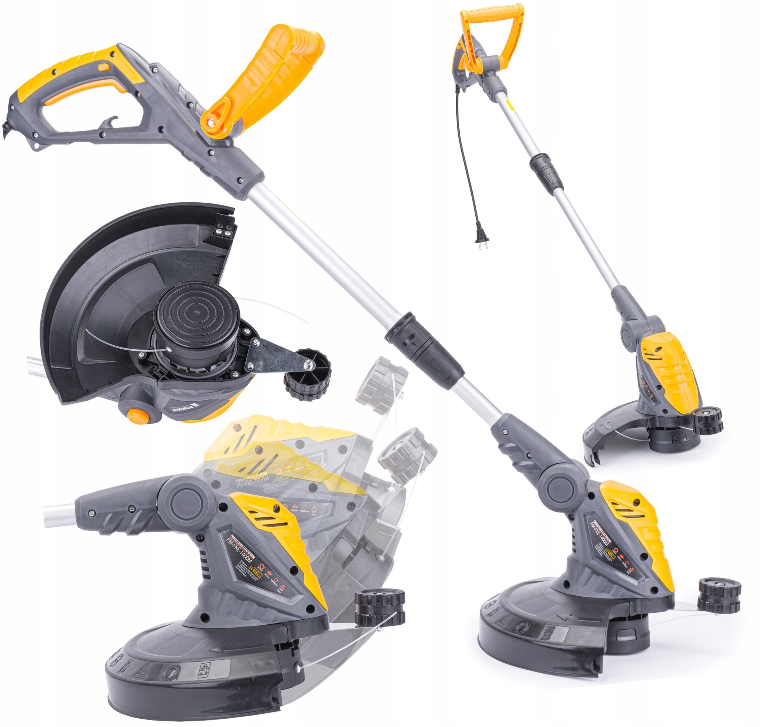 Electric trimmer Scythe 1400W 300mm Fishing Line