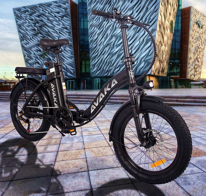 Electric vehicle AVAKA 500W 32KM/H 100KM 48V18.2AH adults city folding Manufacturer code Składany 7841902501867