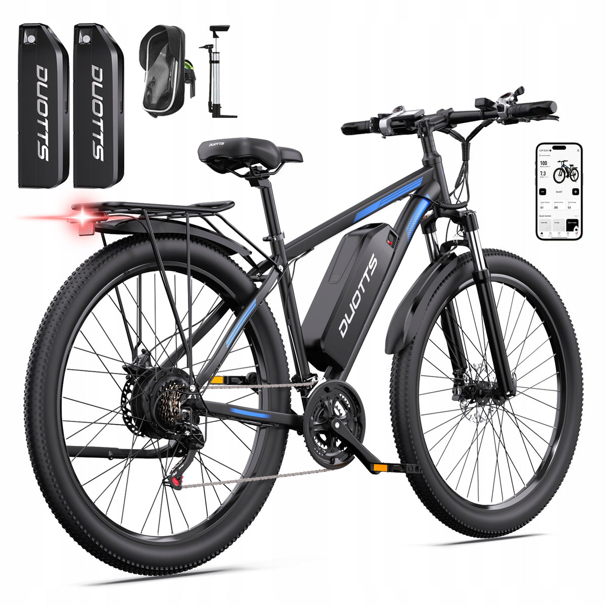 Electric vehicle DUOTTS C29-L 1000W 48V15Ah55km/h Oil Brake 29*2,1"