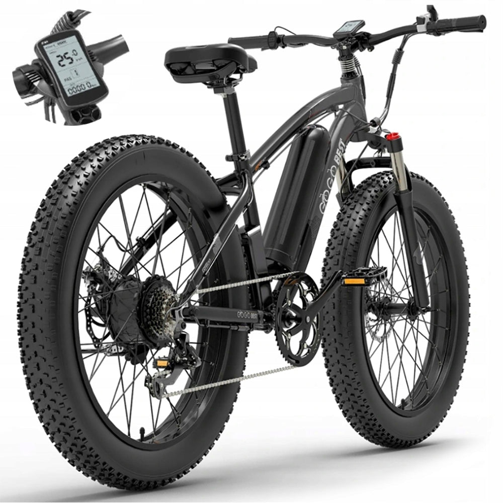 Electric vehicle GOGOBEST GF600 1500W 110km 13AH 26" Fat Tires