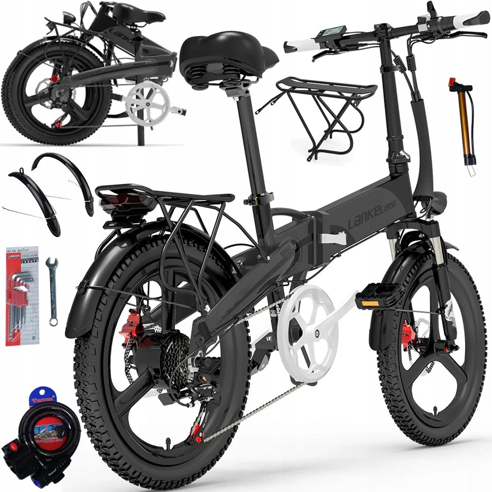 Electric vehicle LANKELEISI G660 male/female Folding 750W 12.8AH 110HP Packaging status original