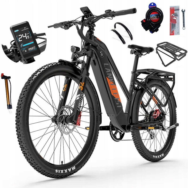 Electric vehicle LANKELEISI MX600 PRO 750W 20AH 150HP 27,5" hydraulic