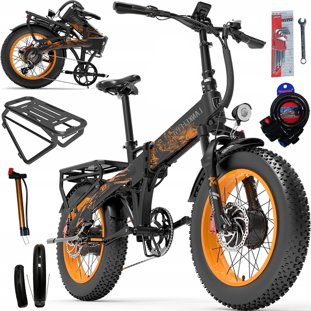 Electric vehicle LANKELEISI X2000 MAX 2000W 48V 20AH Samsung 48KM/H 130HP