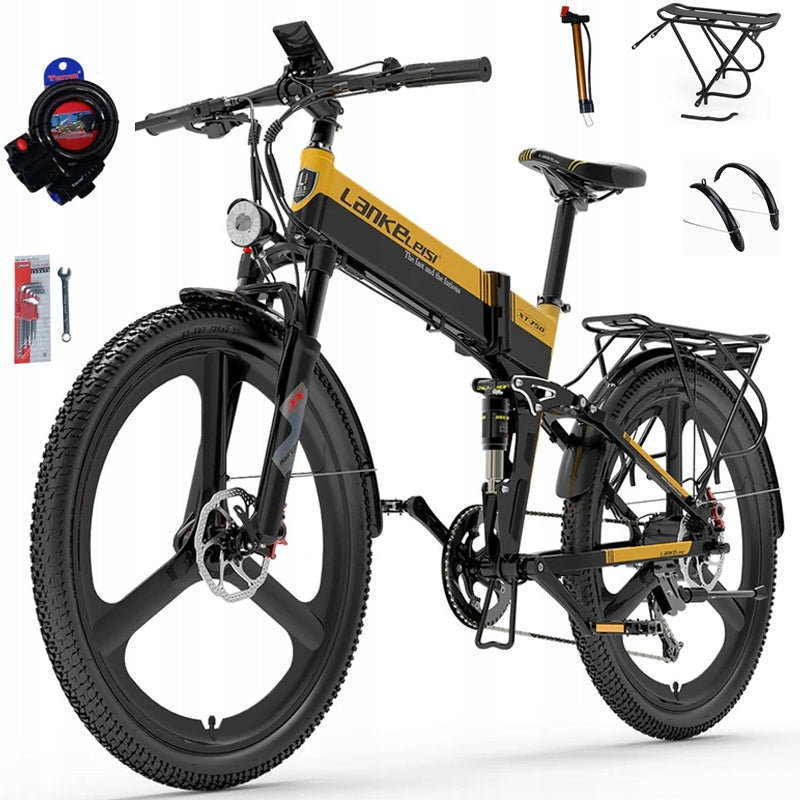 Electric vehicle LANKELEISI XT750 Sports 500W 12,8AH 35KM/H 110KM 26" PL Manufacturer code LANKELEISI XT750 Sports Pojazd Elektryczny