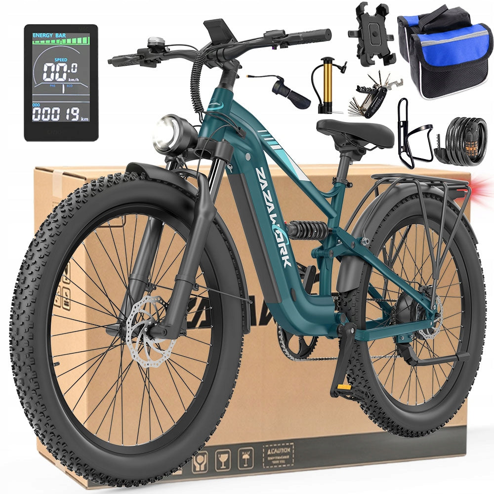 Electric vehicle ZAZAWORK 1000W 48V 20AH 45KM/H 120HP LG Dual engine