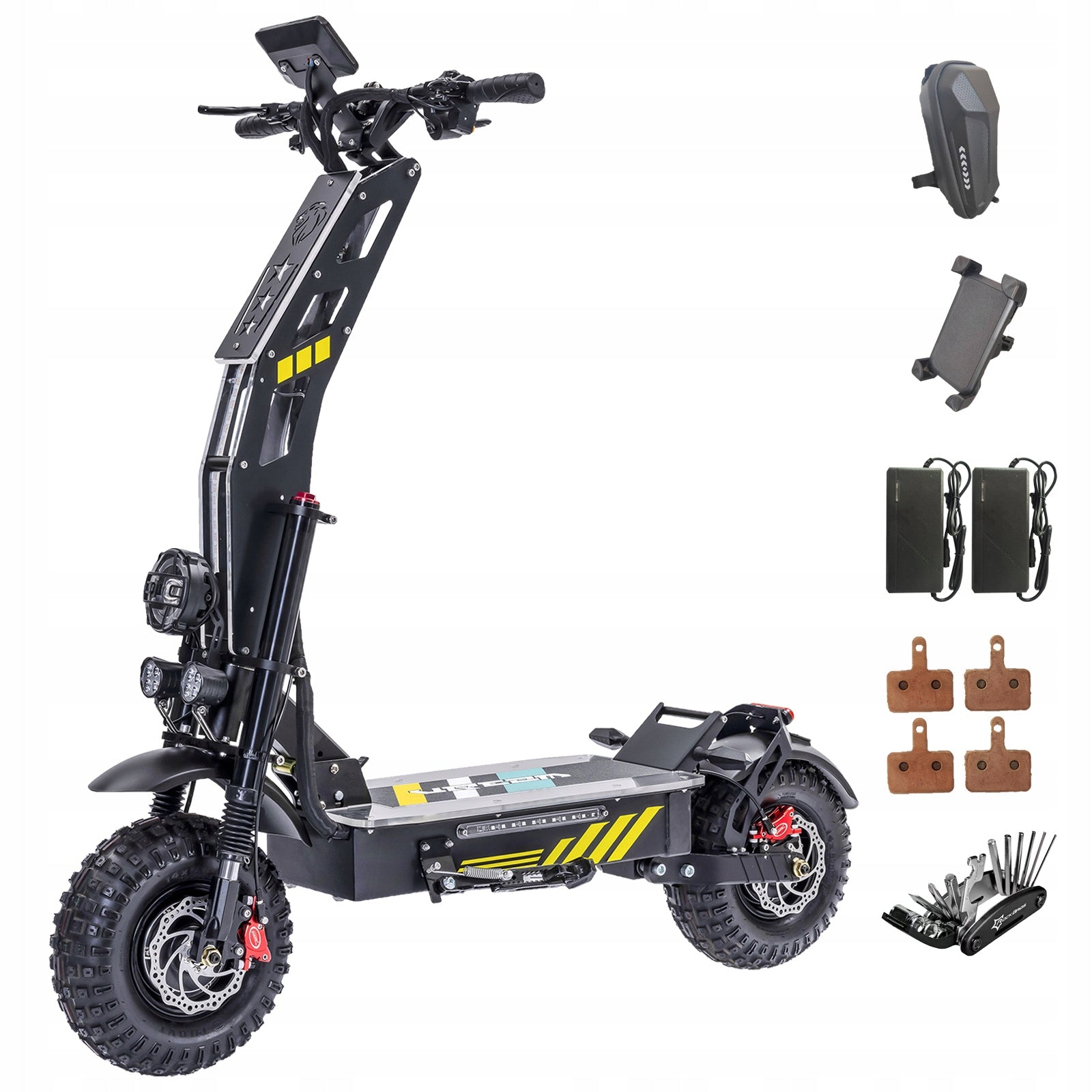 Electric vehicles Off-road VREOM T116 Off-road Mode 8000W 60V 40Ah 90km Color black