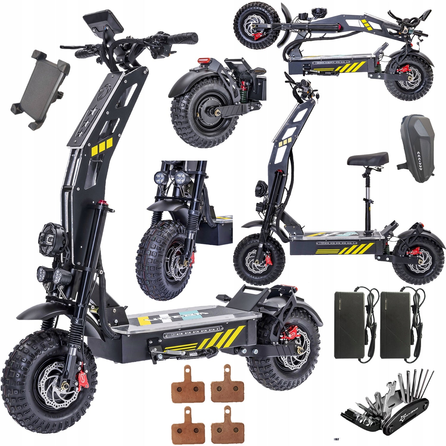 Electric vehicles Off-road VREOM T116 Off-road Mode 8000W 60V 40Ah 90km
