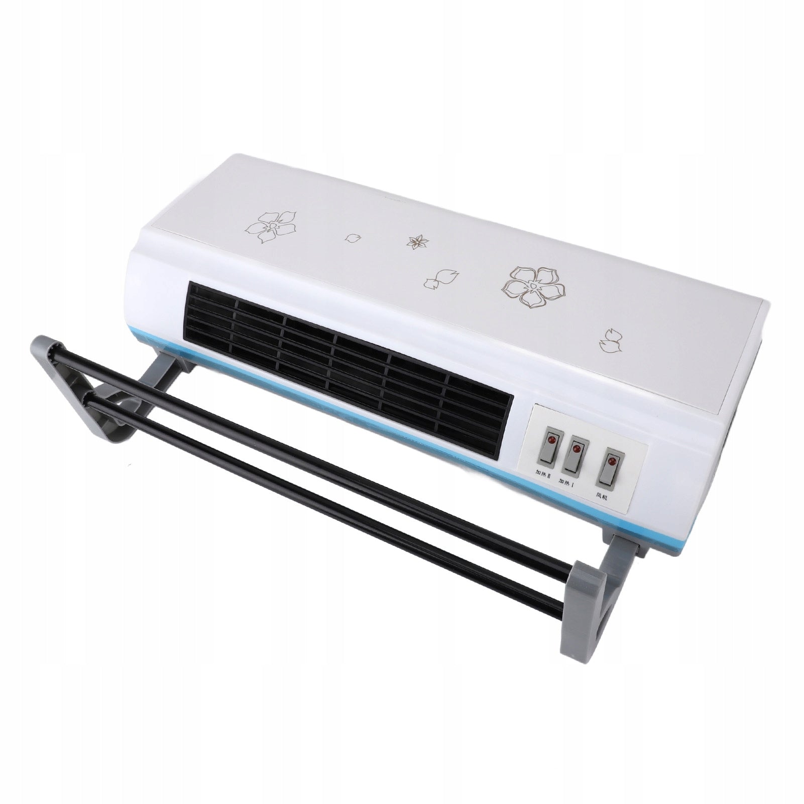 Electric wall heater, PTC ceramic wall heater, EU plug 2 Power 1 W