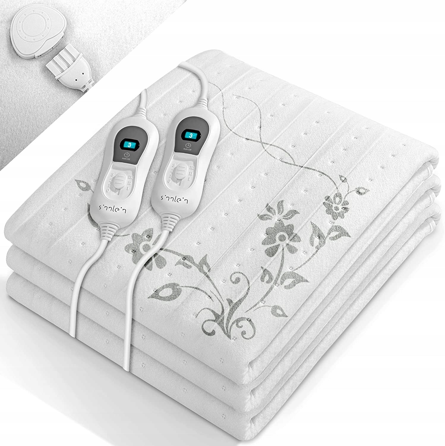 Electrically heated mat for mattress 160x140cm