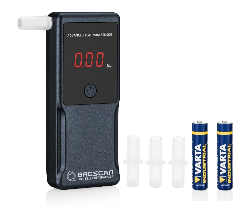 Electrochemical breathalyzer BACscan F-50 Ultra grey Manufacturer code BACscan F-50 Ultra