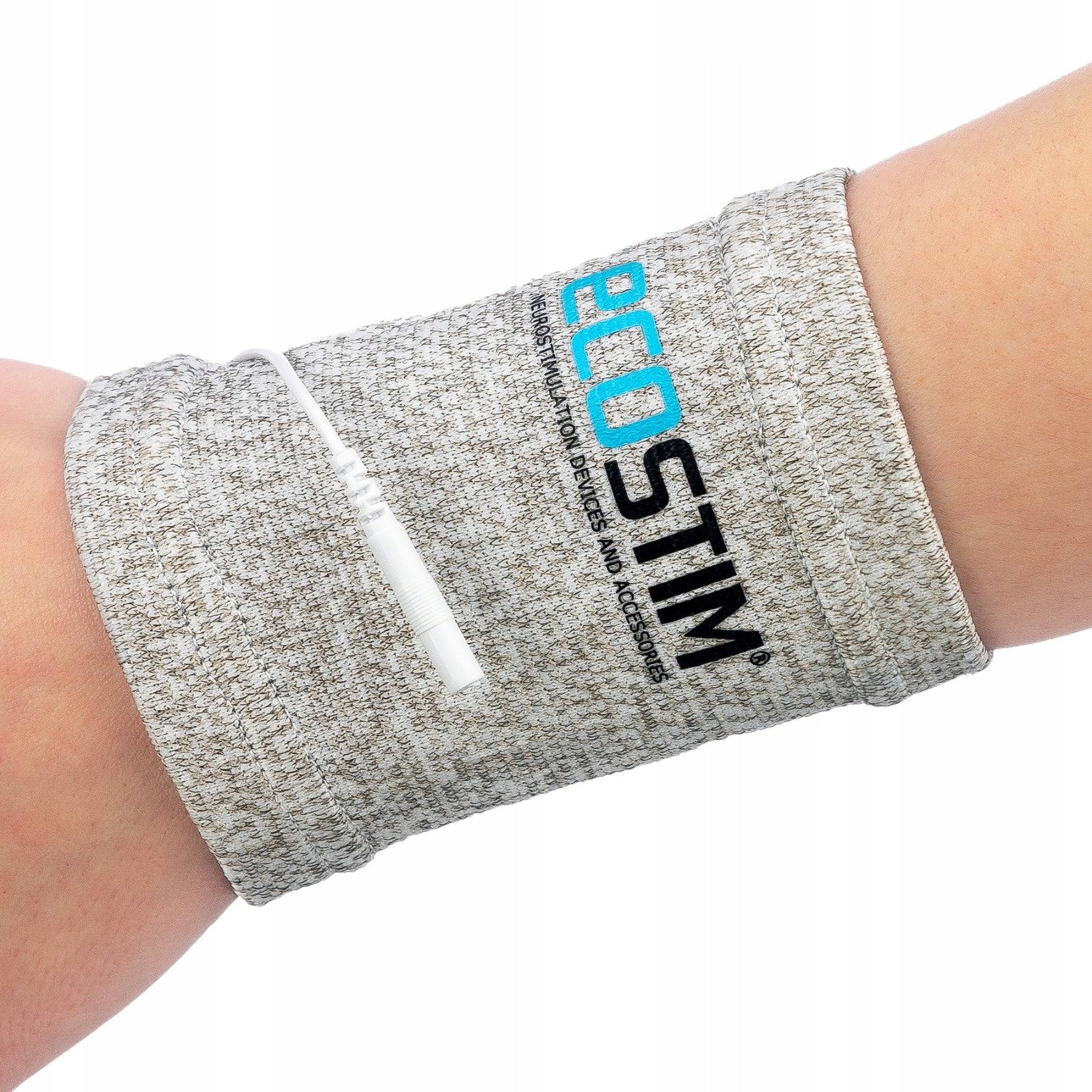 Electrode Textile Wristband Silver Cord TENS/EMS