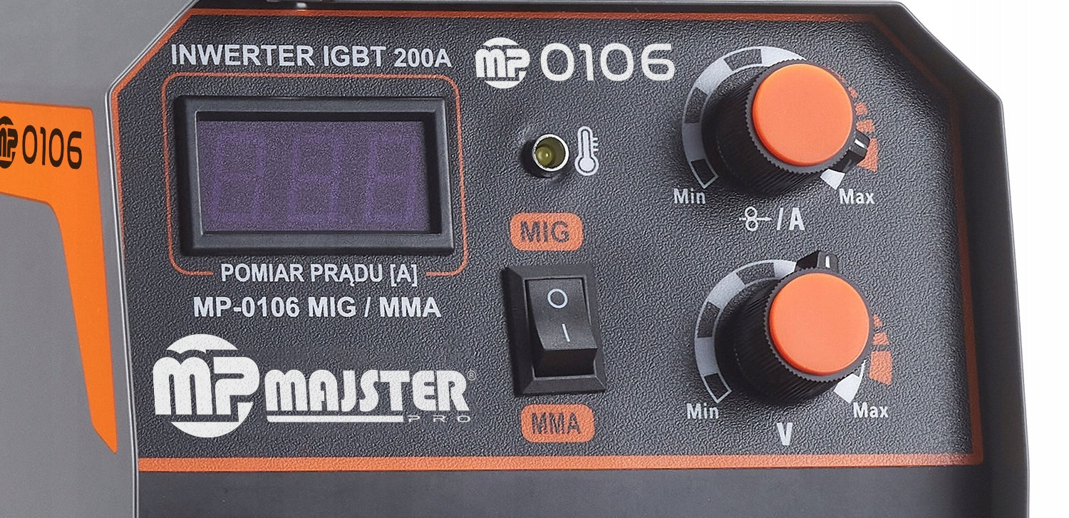 Electrode welding machine self-shielding wire Strong proven Majster Polska Pro Packaging status original
